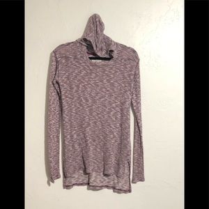 Aéropostale Long Sleeve Crochet Hoodie Sweater